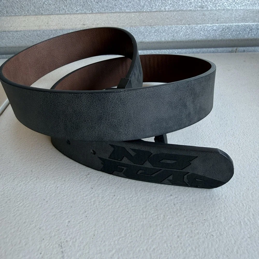 No‎ Fear Mens Reversible Belt Black Brown 41